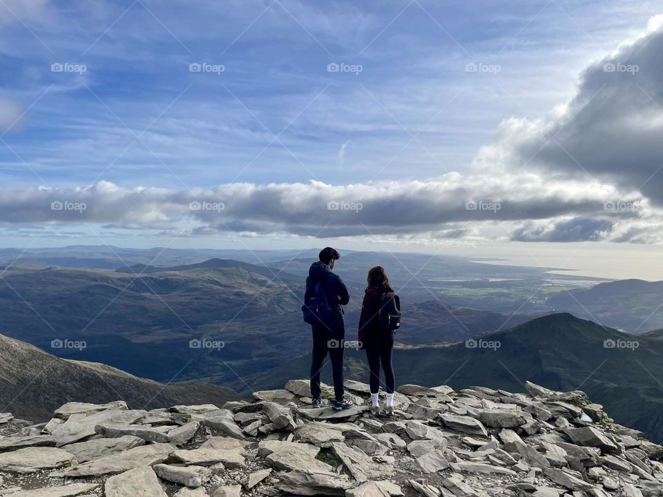 Views from the top of Snowdon … stunning 