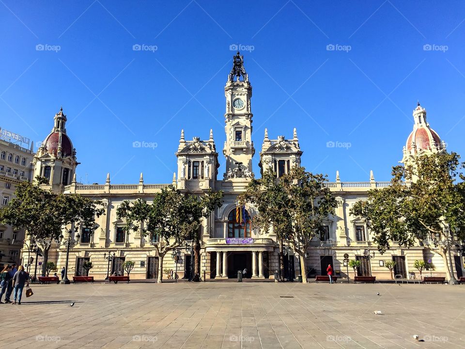 Valencia Spain town hall