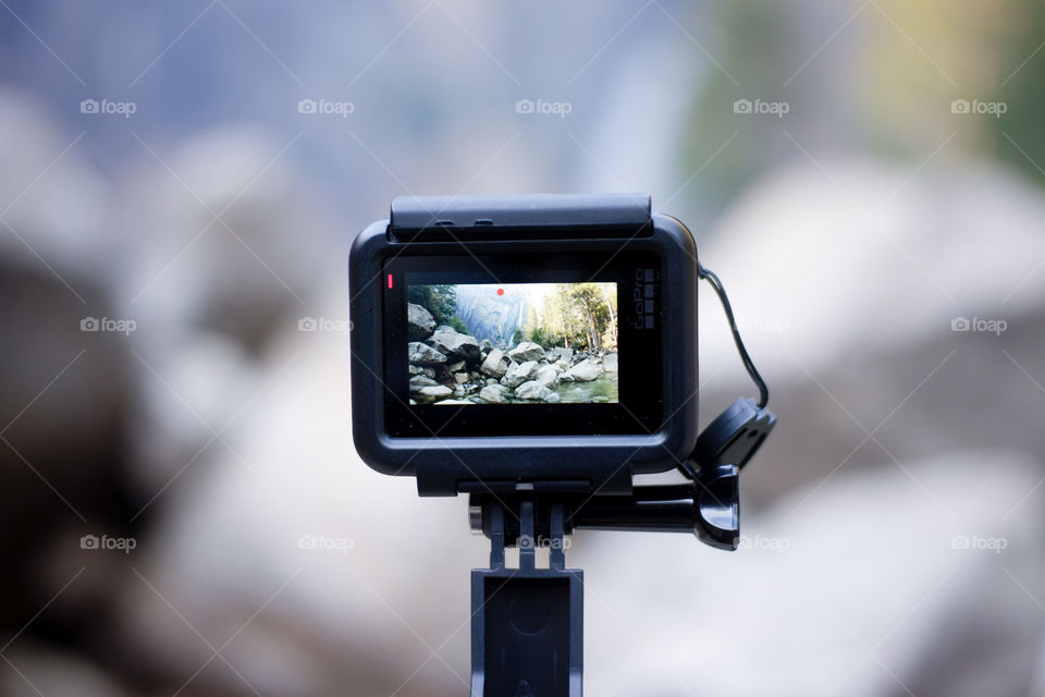 Water fall at Yosemite