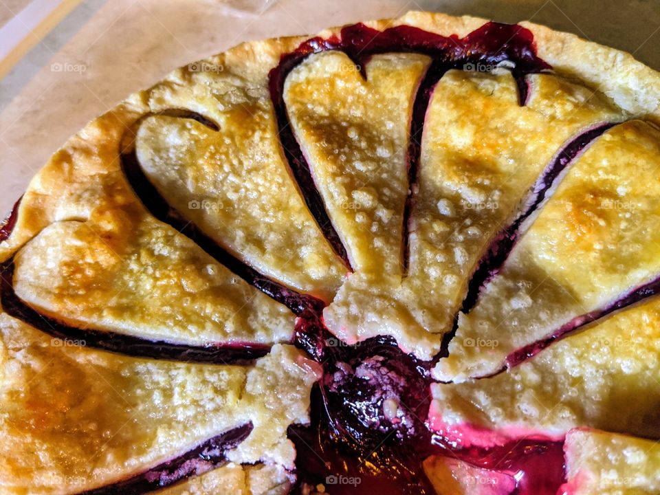 blackberry pie