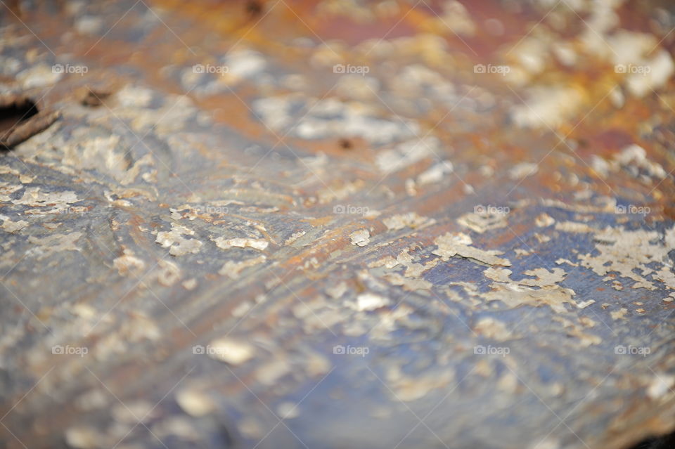 Creative textures, rusty iron