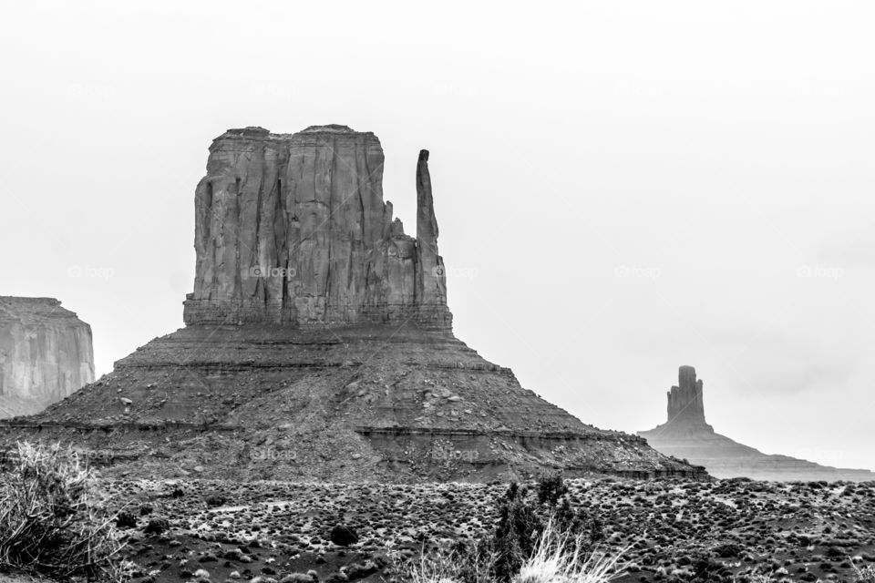 Monument Valley B/W 1