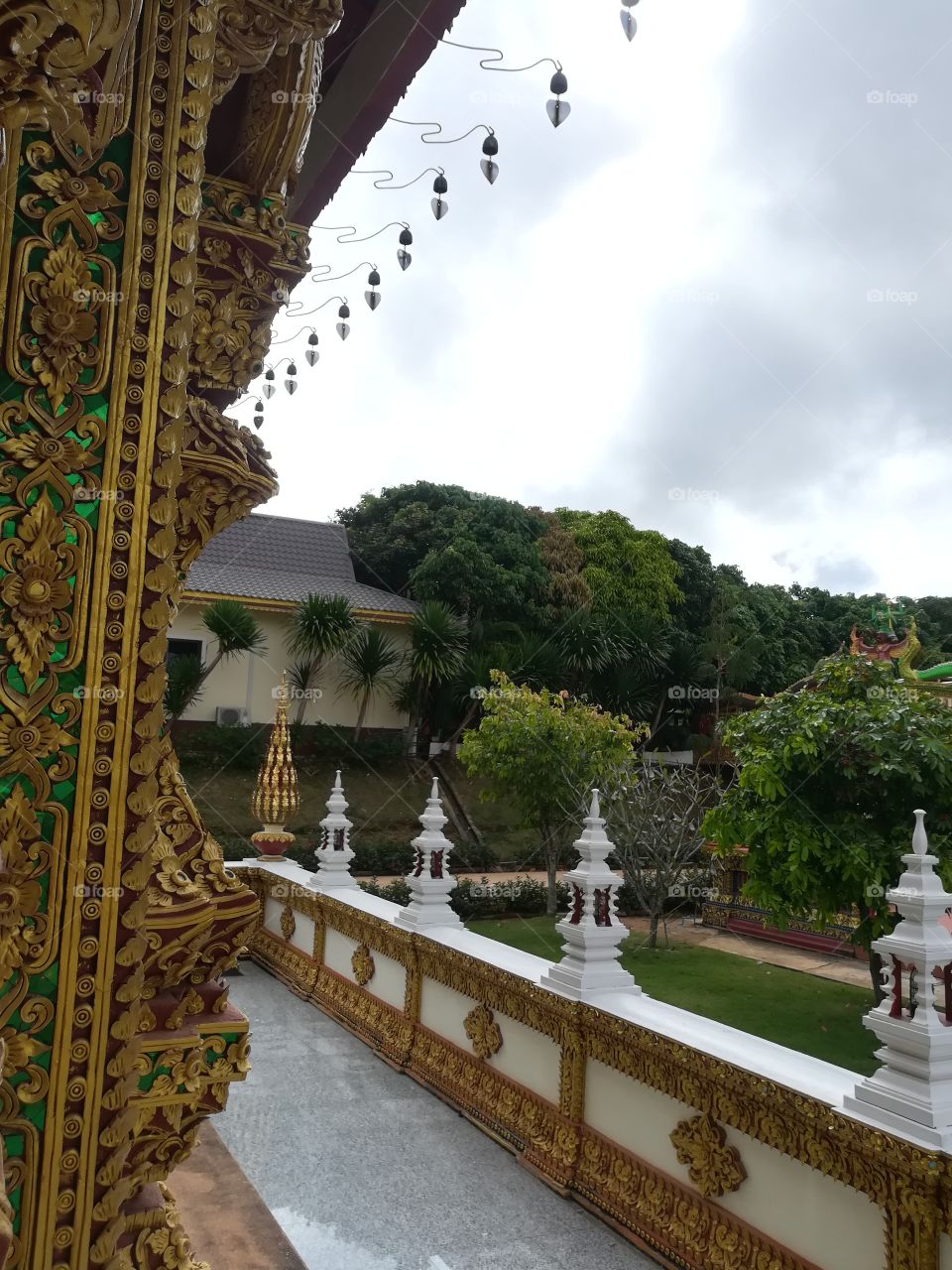 A corner in sangkaew temple