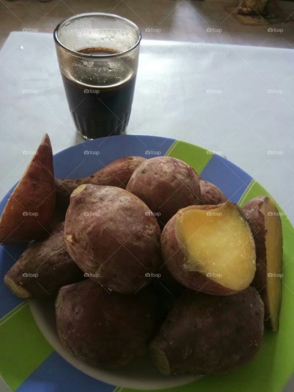 coffee in the morning