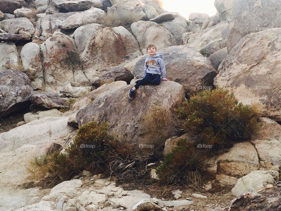 Cool, Fall evenings in the desert are PERFECT for rock climbing!