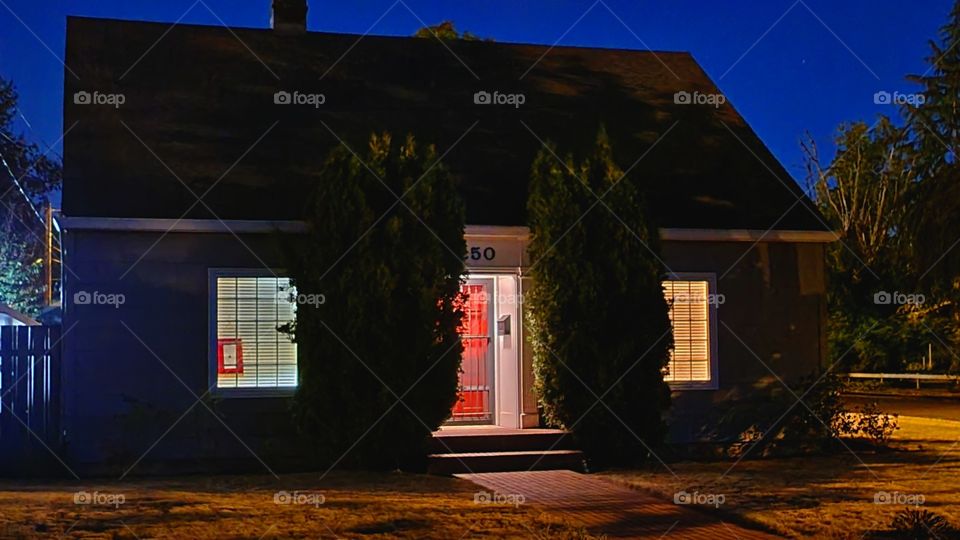 Blue Hour in the burbs