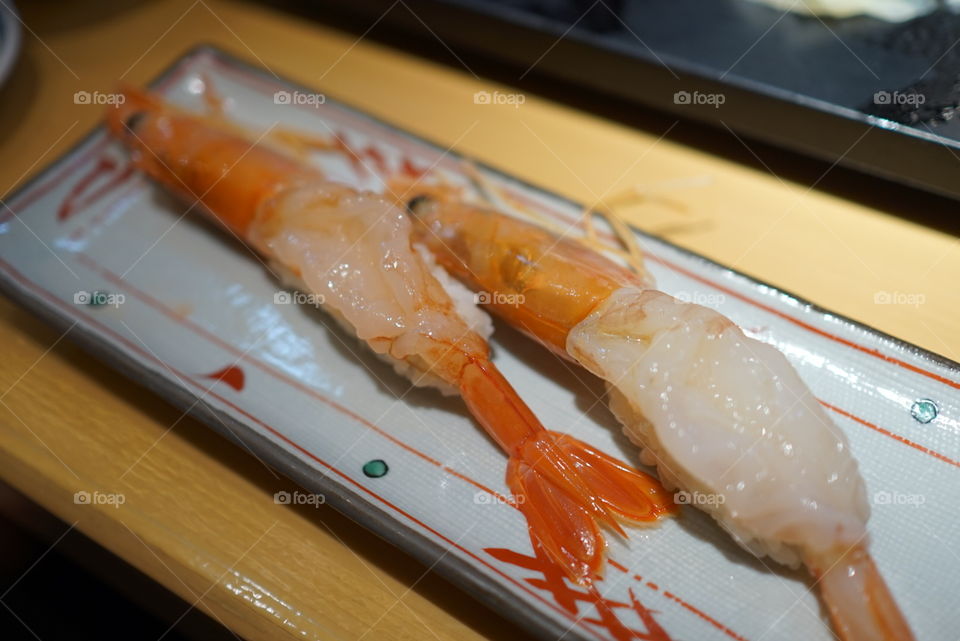 Ebi sushi shrimp