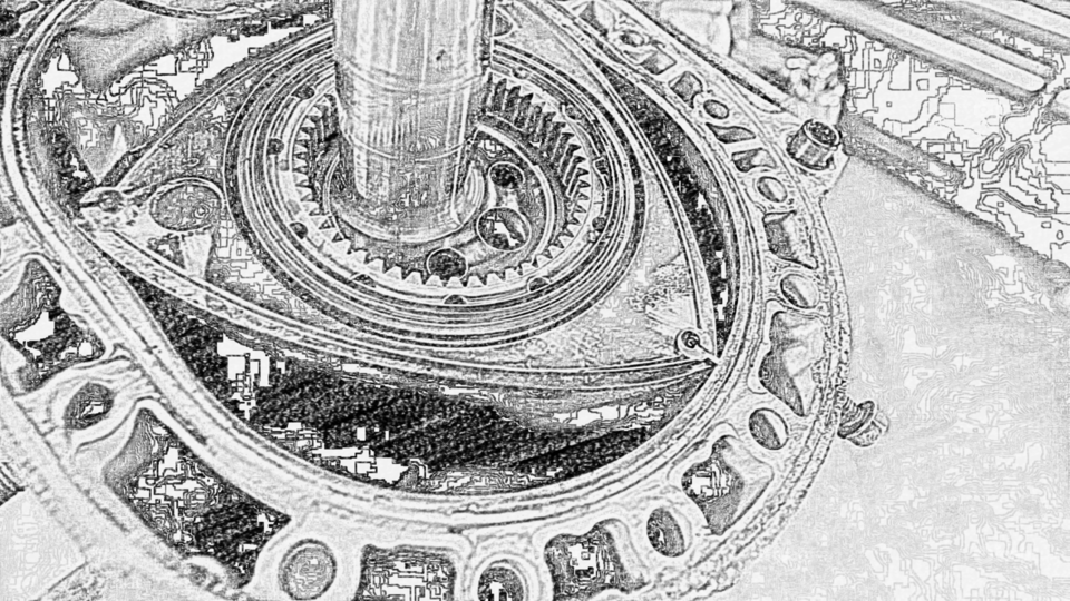 inside of a u.f.o motor.jk