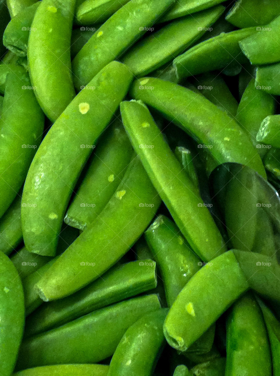 Snap Peas closeup 
