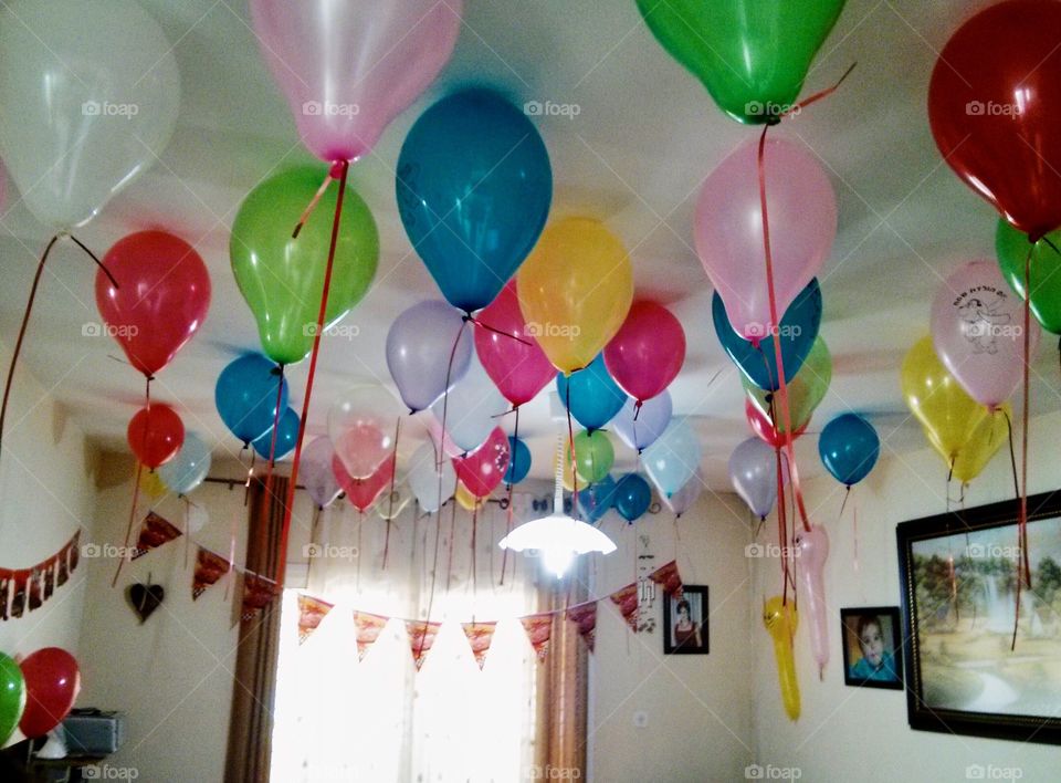 Colorful balloons 