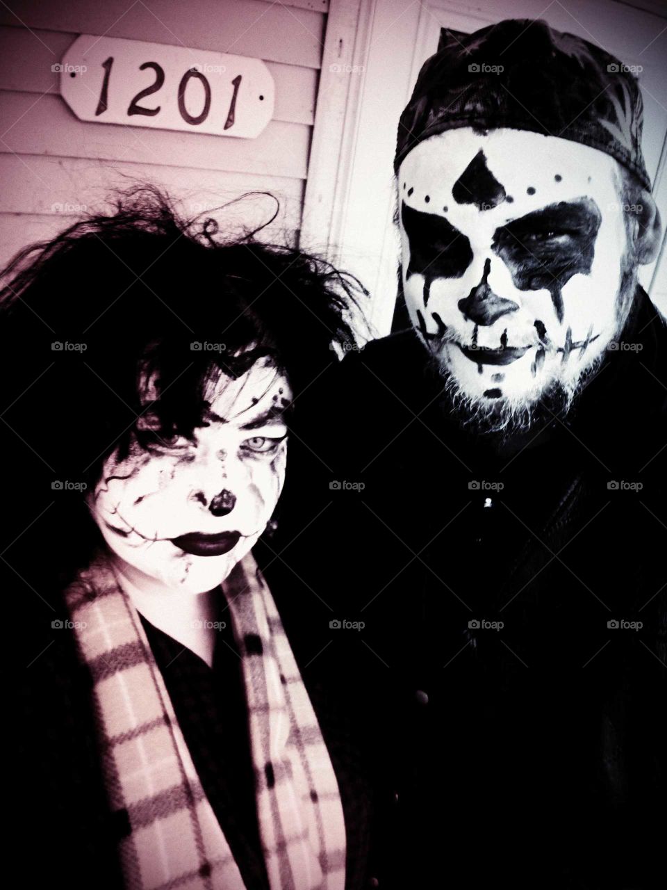 Halloween face paint