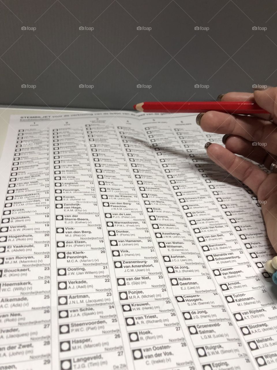 To vote