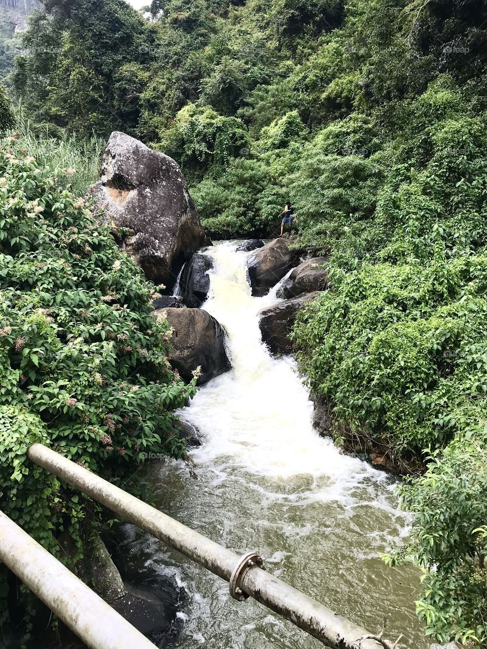 Part of Bomurufall's in Sri lanka