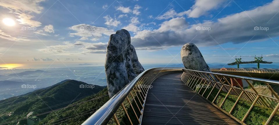 Golden Bridge, Bana Hills, Da Nang, Vietnam