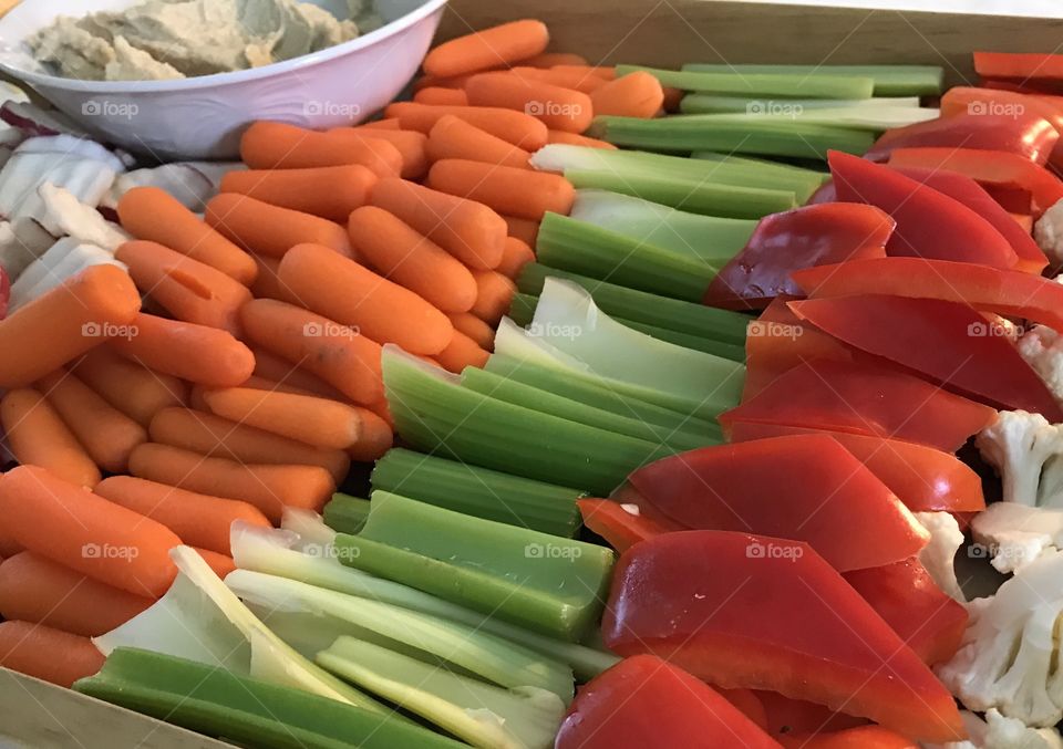 Colorful Fresh vegetables 