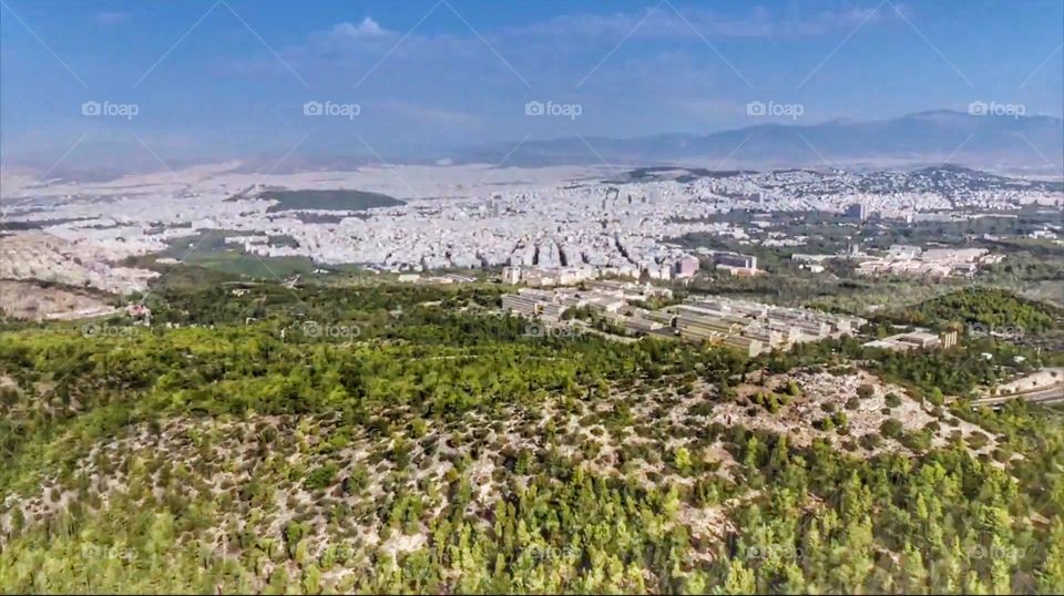 Athens view from Kaisariani | Greece 