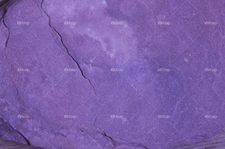 Close-up of purple stone