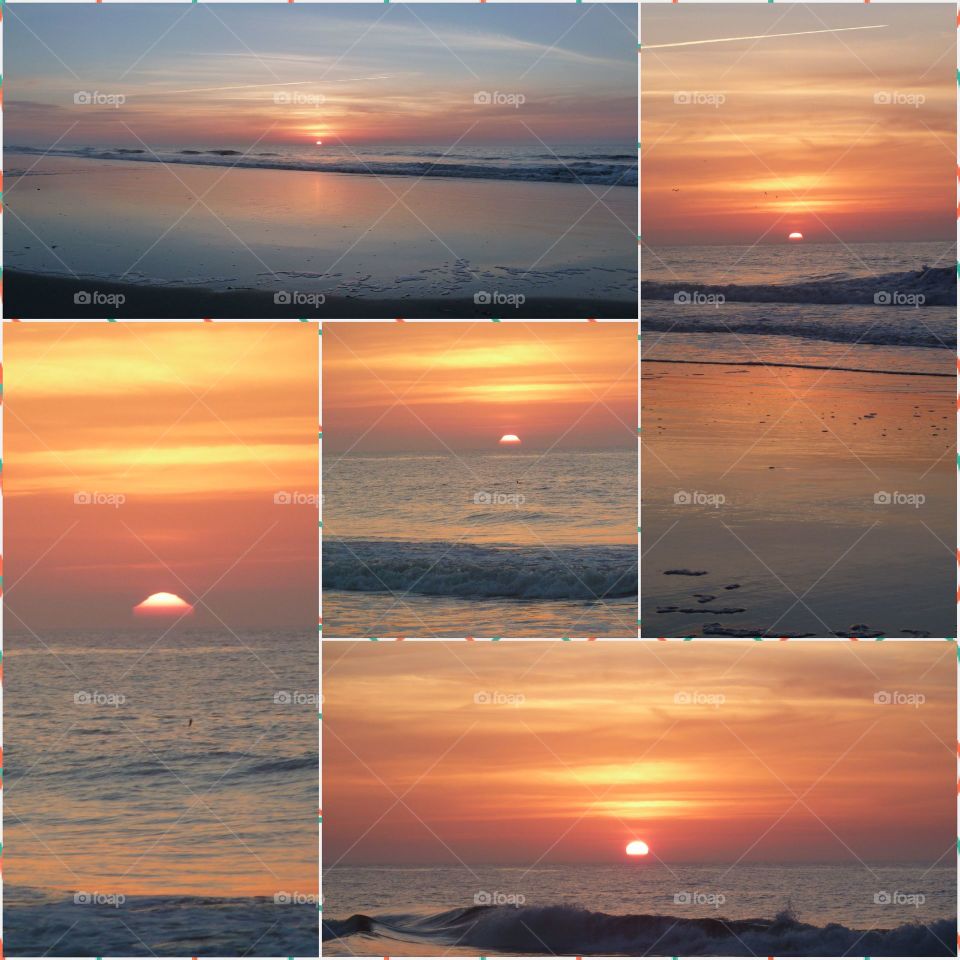 dawn over the Atlantic