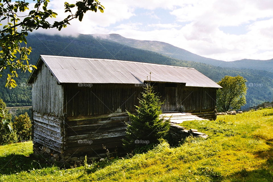 Old barn, Norway