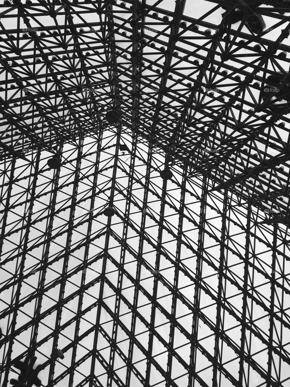 Modern Architecture at Window of the World Pyramid in Shenzhen - China