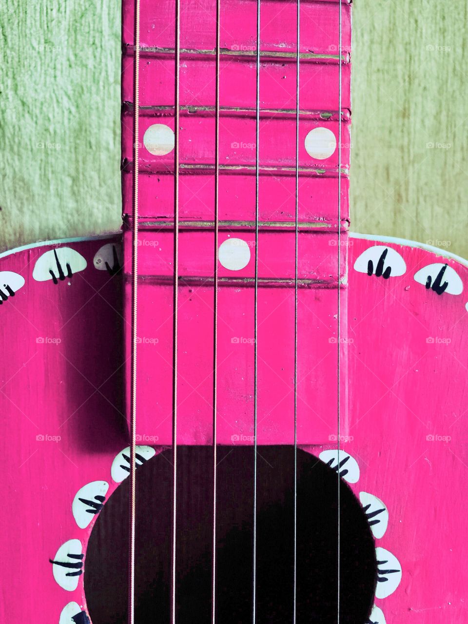 Pink ukelele