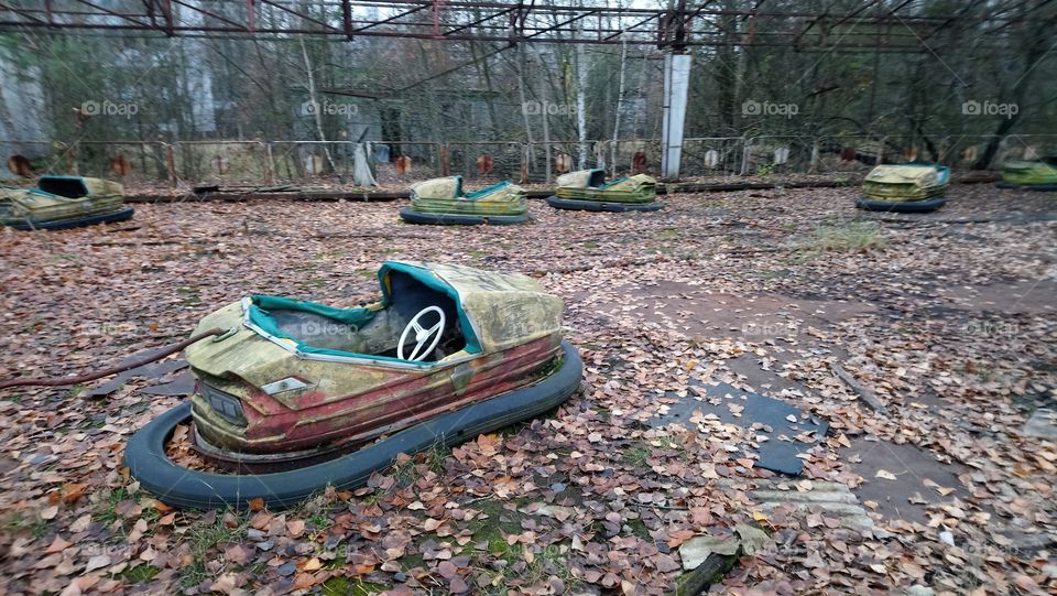 Abandoned fair ground ride Pripyat