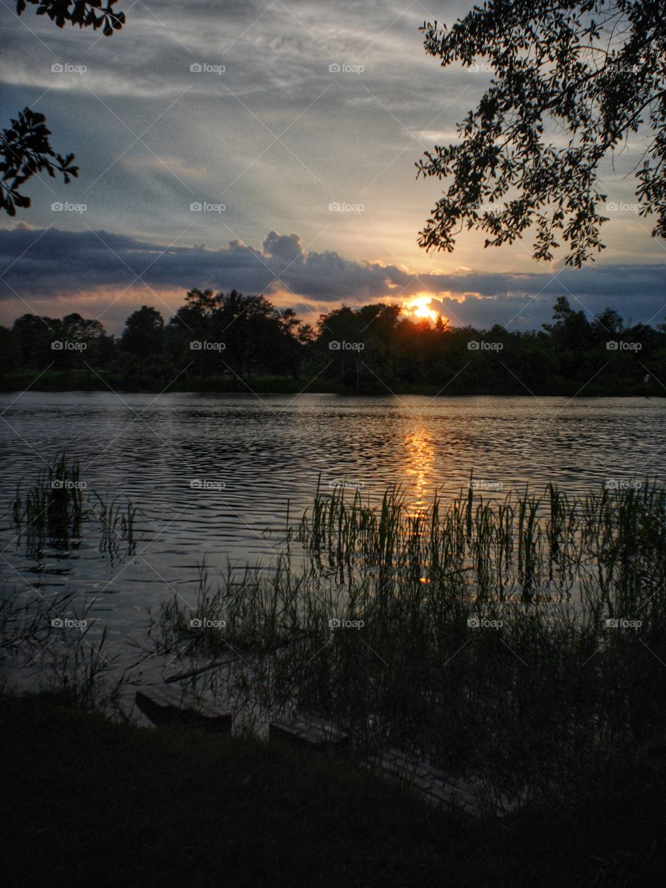 Sunset on the Bayou