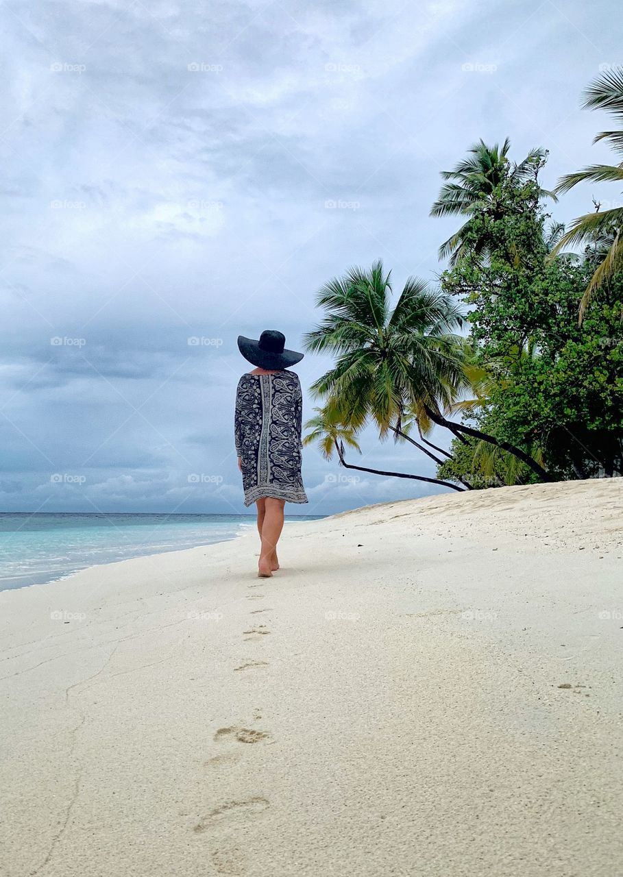 Footprints in the sand