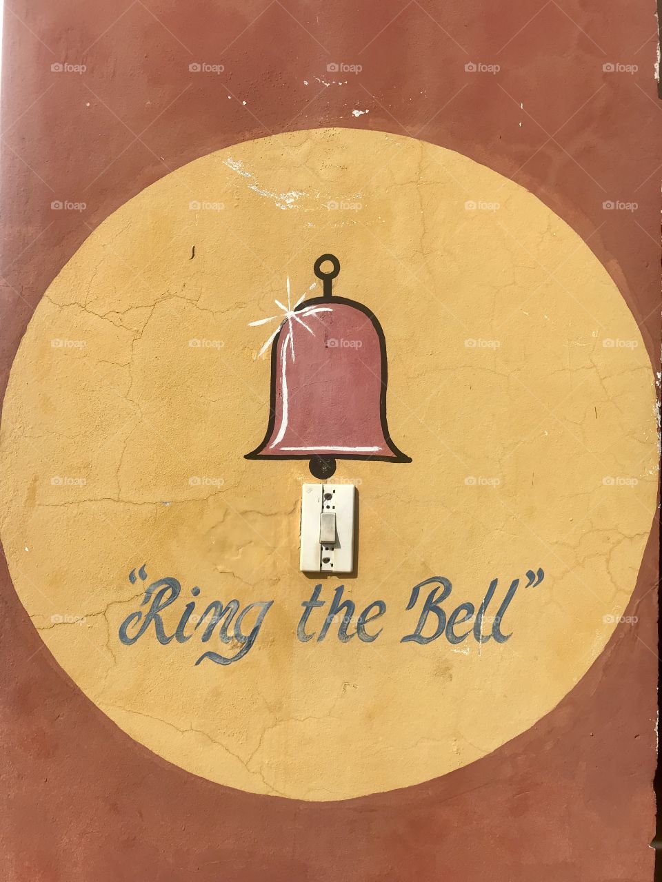 Ring the bell, go on. 