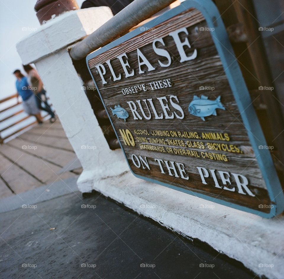Oceanside Pier Rules