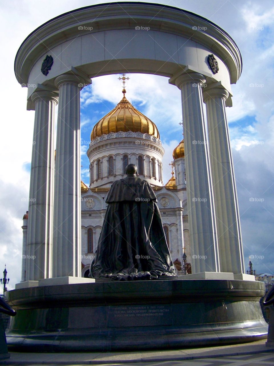 Behind Alexander II, Moscow, Russia