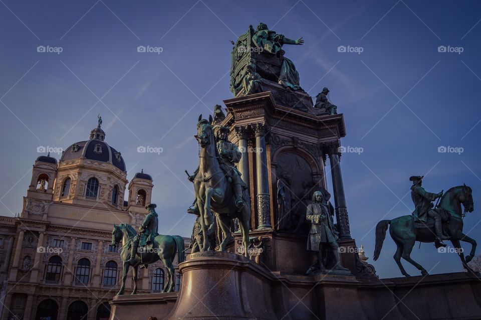 Plaza de Maria Teresa (Vienna - Austria)