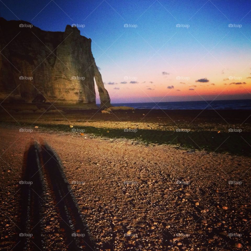 Sunset, No Person, Water, Beach, Dawn