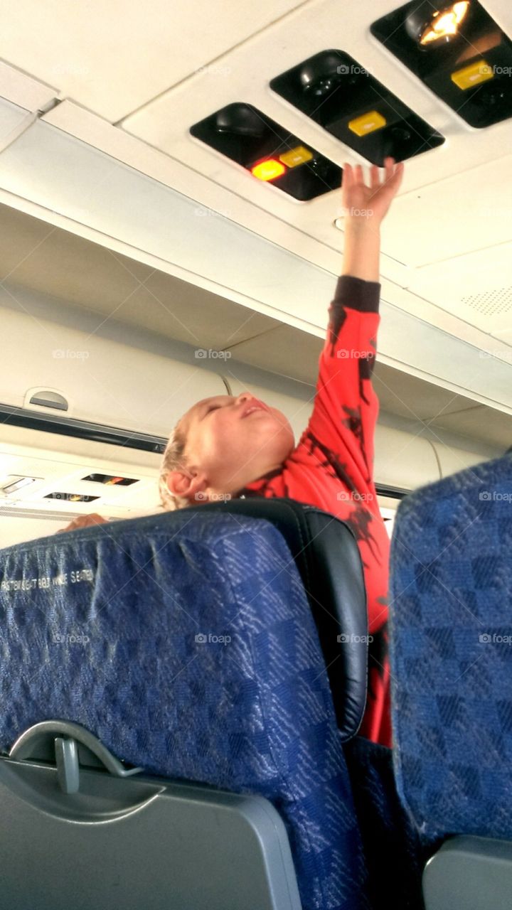 That annoying kid on the plane