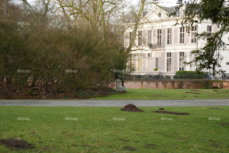 Castle in Middelheim Antwerp
