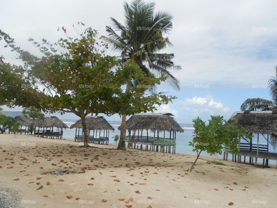 Beach hut