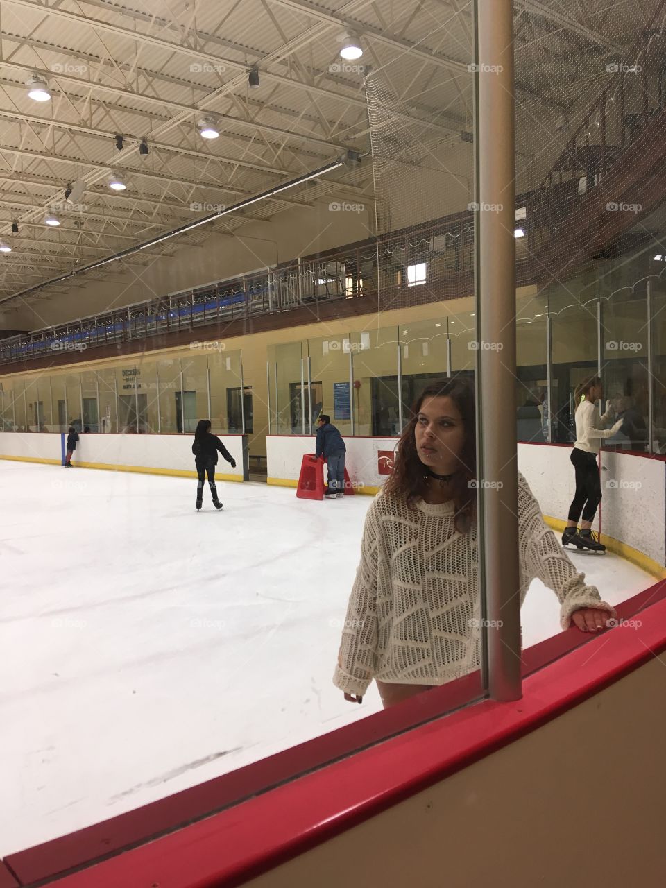 Yes, it’s summer. Yes, I’m I’m ice skating. Never too early to hit the rinks! Ice paradise in Santa Barbara 