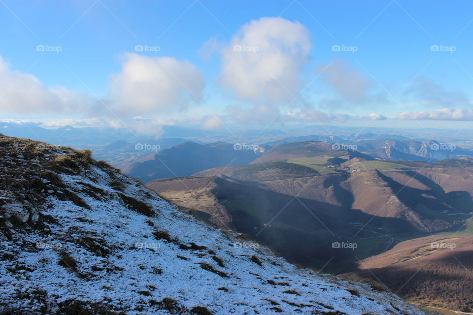 snow and landscape