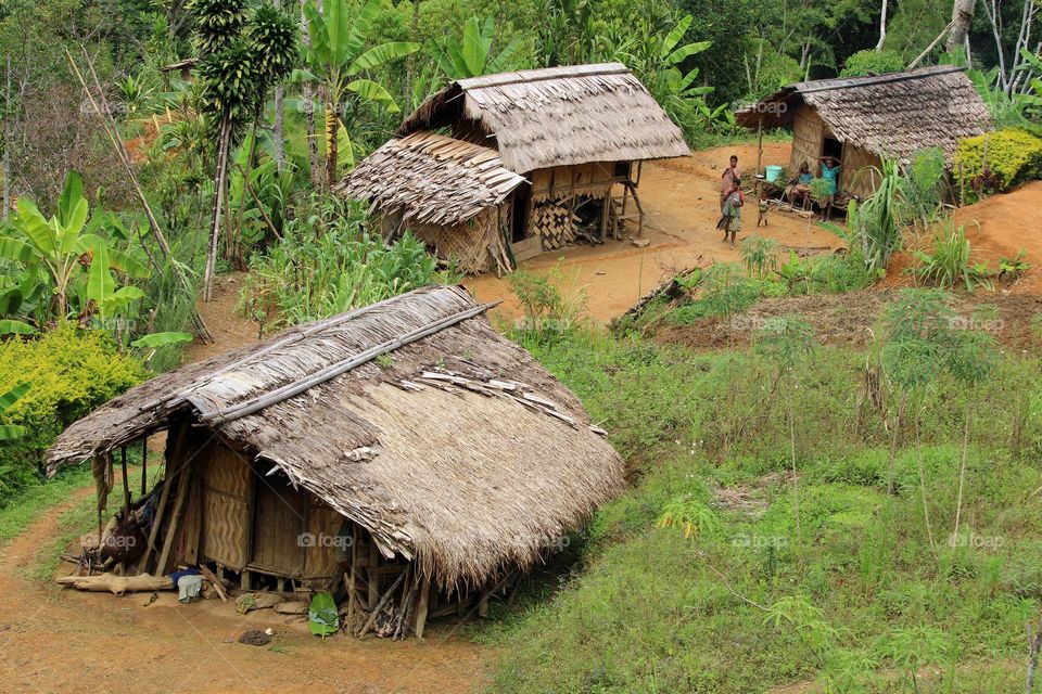 Houses I'm Lagei village