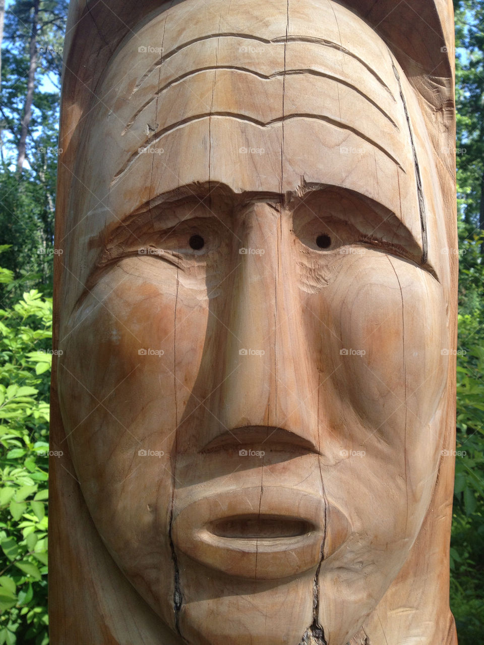 face china wood carving by thordestroyer