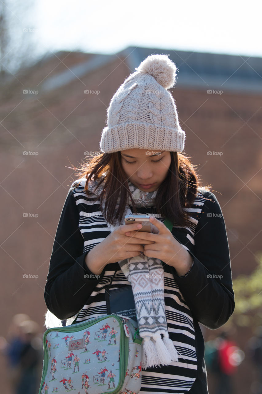 Girl on the park 