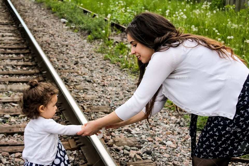 Mother and daughter time 