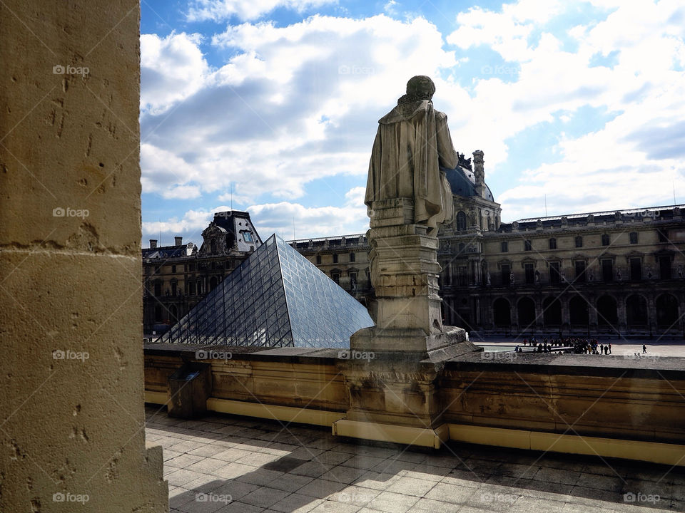 statue window pyramid from by trist9