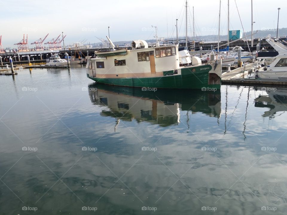 Boat Reflection