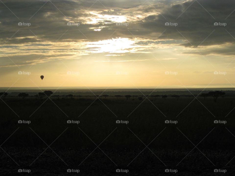 Balloonflight morning SA