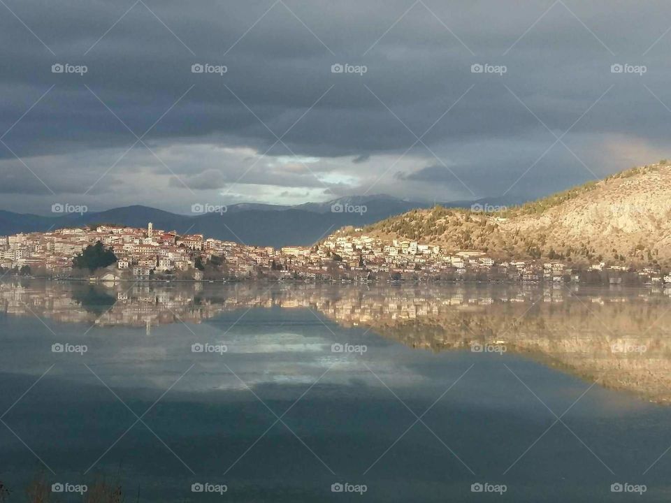 Kastoria's overview in a misty Sunday morning....!!!!!