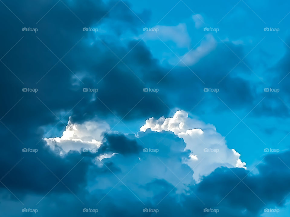 CLOUDS IN AHMEDABAD INDIA