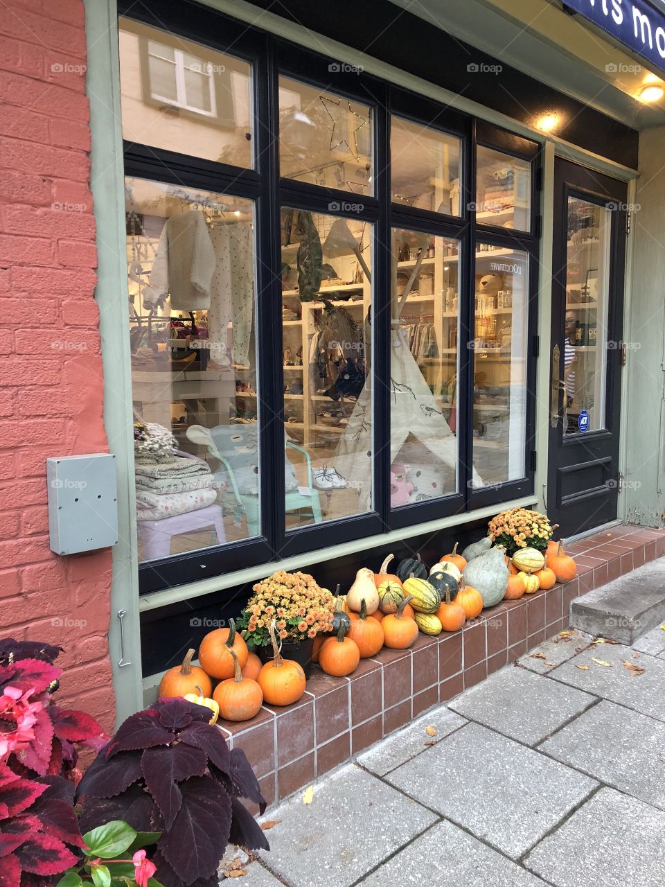Fall Store Front