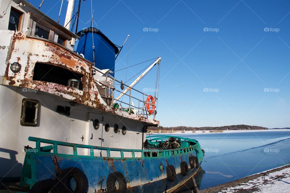 the tugboat Igor Pernå, Norrtälje , Sweden 