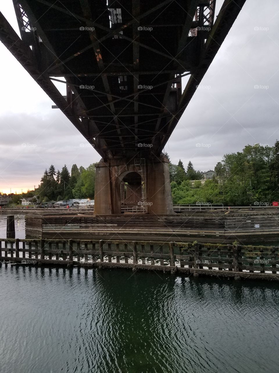 under the train bridge 5/19/2016